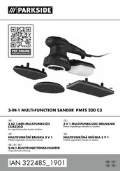 Parkside PMFS 200 C3 Originalbetriebsanleitung
