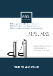 Bedu MXS Serie Betriebsanleitung