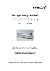 FMS RMGZ 900 Montageanleitung