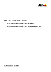 Axis T8648 Installationsanleitung