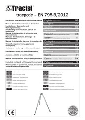 Tractel tracpode Übersetzung Der Originalanleitung