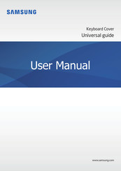 Samsung Keyboard Cover Bedienungsanleitung