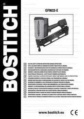 Bostitch GF9033-E Sicherheits- Und Bedienungsanleitung