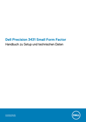 Dell Precision 3431 Small Form Factor Einrichtungshandbuch