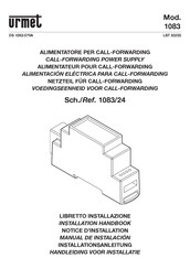 urmet 1083/24 Installationsanleitung