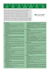 Comelit 6701W/BM Technisches Handbuch