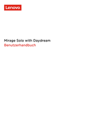 Lenovo Mirage Solo with Daydream Benutzerhandbuch