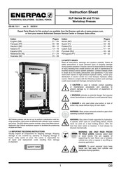 Enerpac XLP-5013ZES Bedienungsanleitung