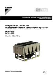 Daikin EWAH TZB-Serie Installations-, Betriebs- Und Wartungs-Handbuch