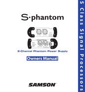 Samson Audio S phantom Handbuch