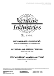 Venture Industries IBF Serie Bedienungs- Und Montageanleitung