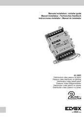 Vimar Elvox 692D Technisches Handbuch