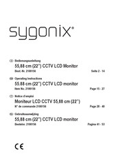 Sygonix 2100156 Bedienungsanleitung