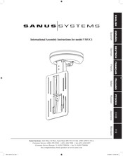 Sanus Systems VMUC1 Montageanleitung