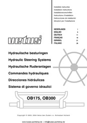 Vetus OB300 Installationsvorschriften