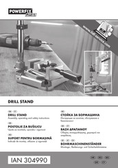 Powerfix Profi HG02905 Montage-, Bedienungs- Und Sicherheitshinweise