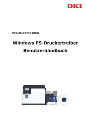 Oki Pro1040 Benutzerhandbuch