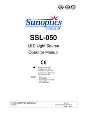 Sunoptics Surgical SSL-050 Gebrauchsanleitung