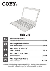 Coby NBPC1220 Gebrauchsanweisung