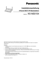 Panasonic KX-NS0154 Installationsanleitung