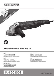 Parkside PWS 125 E4 Originalbetriebsanleitung