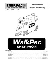 Enerpac WalkPac Bedienungsanleitung
