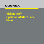 Cognex VisionView 900 Handbuch