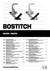 Bostitch MIIIFS Technische Gerätedaten