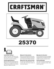 Craftsman 25370 Anleitungshandbuch