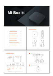 Xiaomi Mi Box S Installationshandbuch
