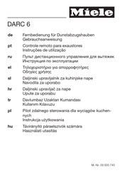 Miele DARC 6 Gebrauchsanweisung