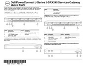 Dell PowerConnect J-SRX240 Kurzanleitung