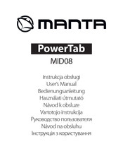 Manta PowerTab MID08 Bedienungsanleitung