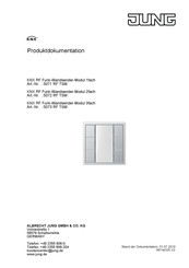 Jung 5071 RF TSM Produktdokumentation