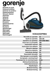 Gorenje VCEA23GPRBU Gebrauchsanweisung