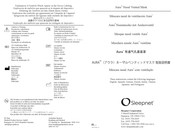 Sleepnet Aura Bedienungsanleitung