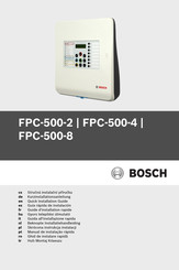 Bosch FPC-500-2 Kurzinstallationsanleitung