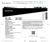 Kenwood KDC-153R Schnellstartanleitung