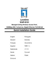 LevelOne WAP-8101 Schnellinstallationsanleitung