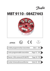 Danfoss MBT 9110 Handbuch