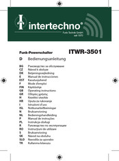 INTERTECHNO ITWR-3501 Bedienungsanleitung