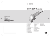Bosch GSC 75-16 Professional Originalbetriebsanleitung