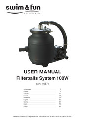 Swim & Fun Filterballs System 100W Bedienungsanleitung