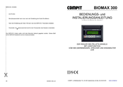 Compit BIOMAX 300 Bedienungs- Und Installationsanleitung