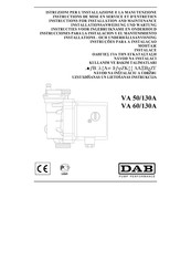 DAB VA 50/130A Installationsanweisung Und Wartung