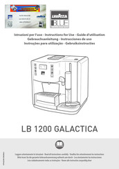 LAVAZZA LB 1200 GALACTICA Gebrauchsanweisung