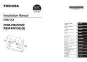 Toshiba RBM-PMV0903E Installations-Handbuch