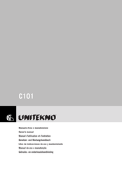 Unitekno C101 Benutzer- Und Wartungshandbuch