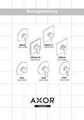 Axor 38605 Series Montageanleitung