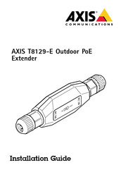 Axis T8129-E Installationsanleitung